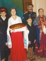 Встреча гостей на празднике «Посвящение в казаки»
